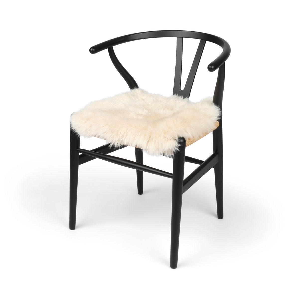 Seat Cover | With Backing | Long Wool | New Zealand Linen