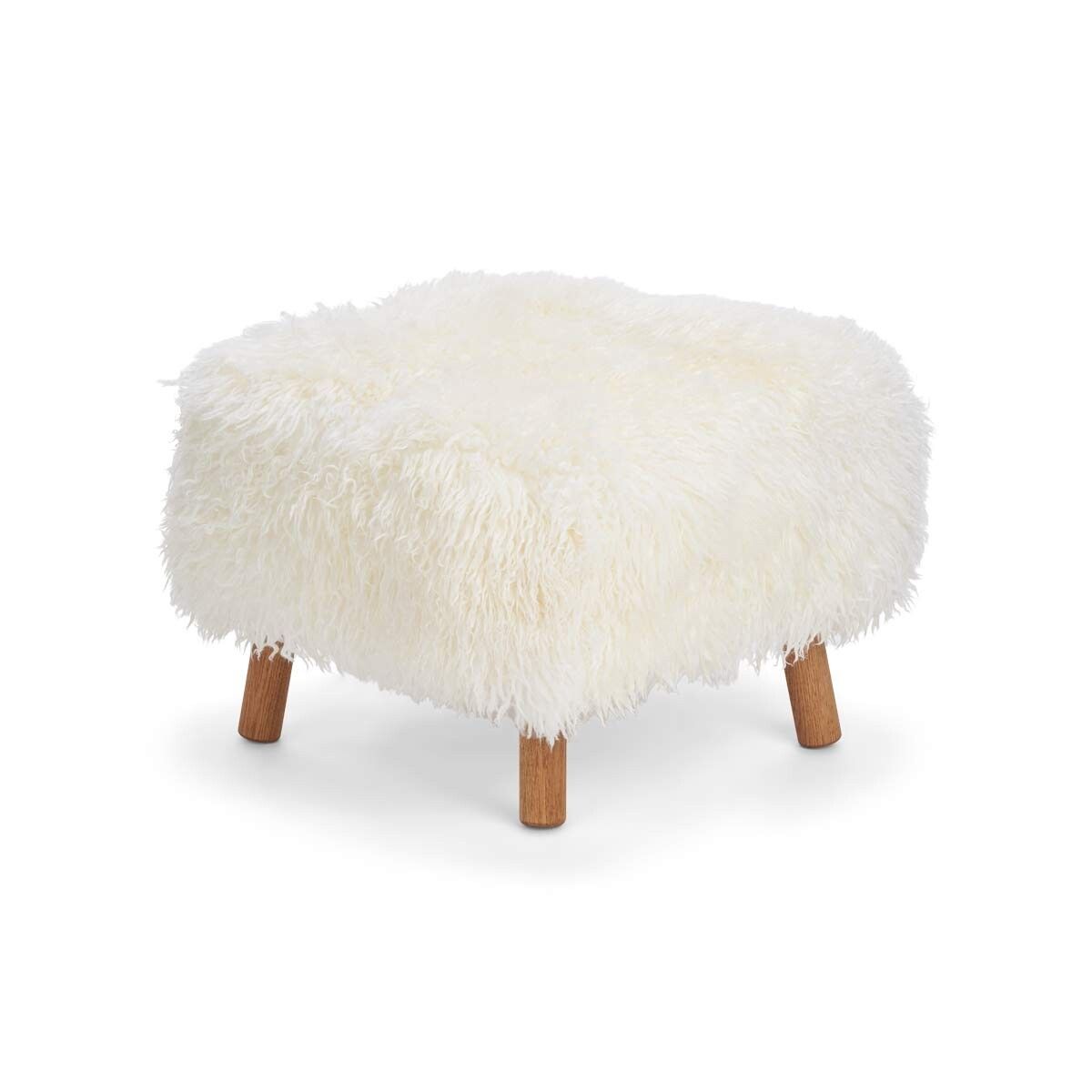 Emily Foot Rest Stool | Curly