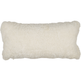 Short-Wool Sheepskin Cushion | Doublesided | SW | 30x60 cm Ivory