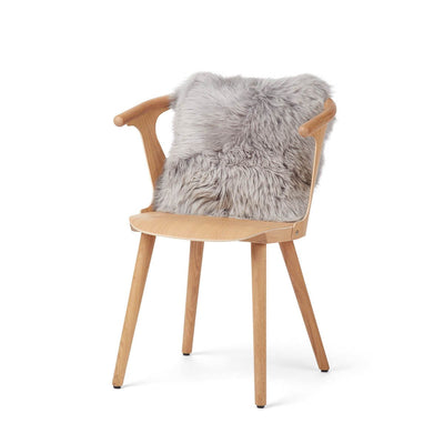 Sheepskin Cushion | Long Wool | New Zealand | 16x16 in