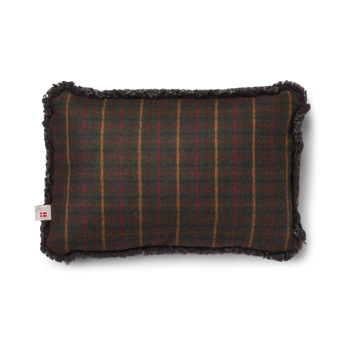 One Side Cushion | SW | 34x52 cm Kilberry Fir-D. Green/Capp.i