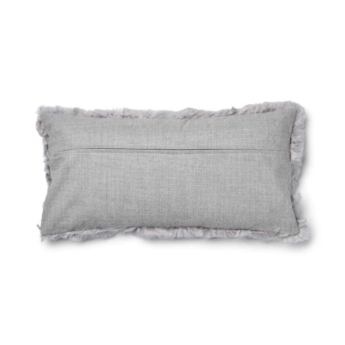 Alpaca Cushion | 30x60 cm Ash/Grey