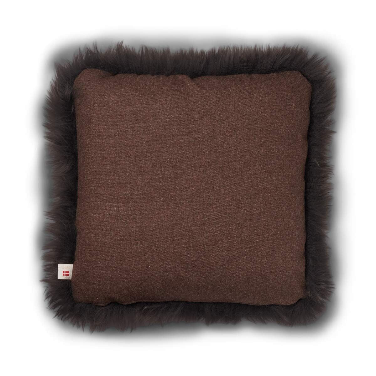 Long-Wool Sheepskin Cushion | 20x20 in