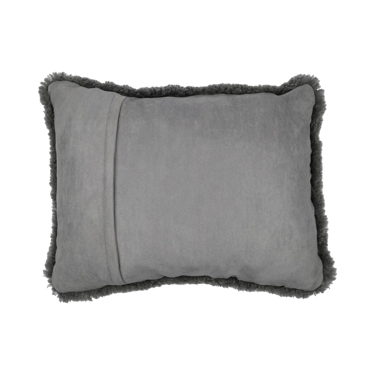 Sheepskin Cushion | Short Wool | New Zealand | Rectangular Scandinavia Light Grey