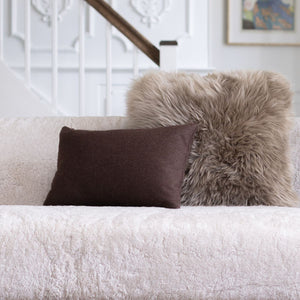 Doublesided Cushion | 20x20 in 13x20 in Beige