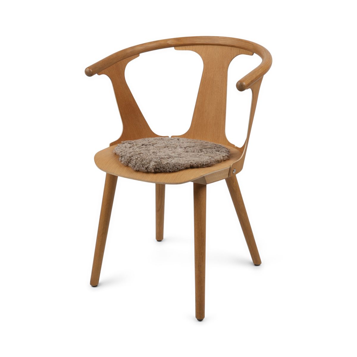 Short Wool Seat Cover | New Zealand | Round Sahara