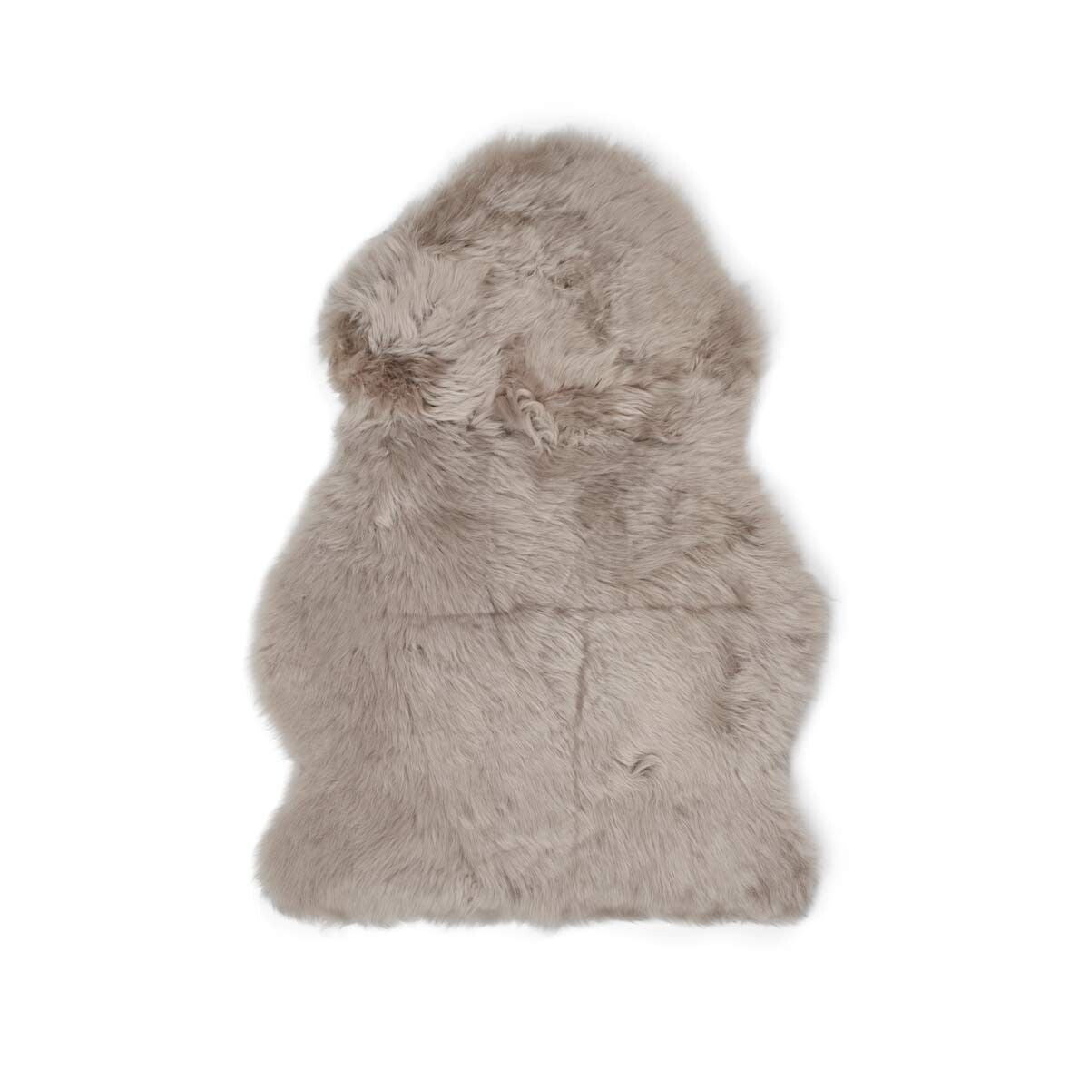 Merino Sheepskin | Long Wool | New Zealand | Mini | 26x18 in Dark Beige