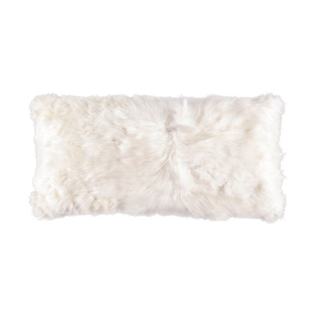 Alpaca Cushion | 30x60 cm White