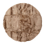 Long Wool Sheepskin Design Rug | D55 in