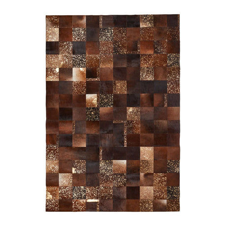 Cow Hide Design Rug Lisbon Brown