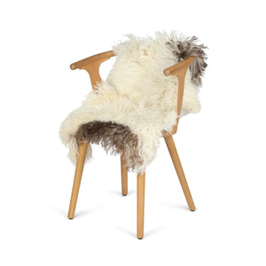 Curly Sheepskin | Austria | Natural Colors | 35 in Off White