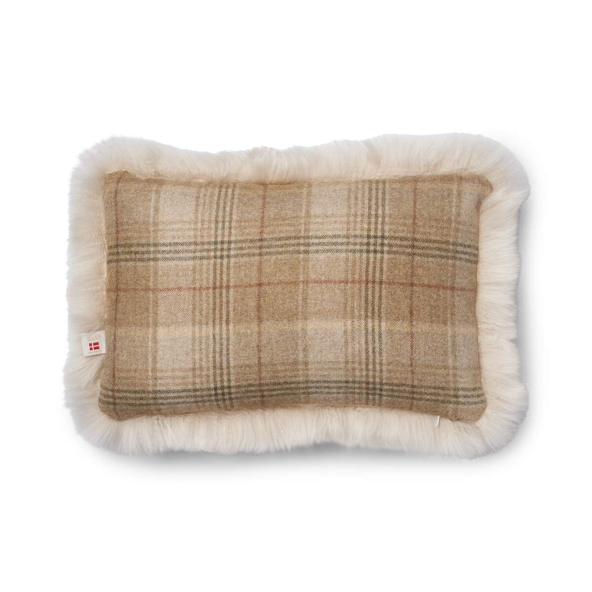 One Side Cushion | LW | 13x20 in Sand-Beige/Linen