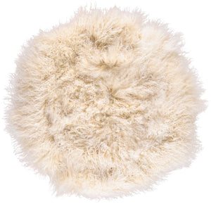 Curly Cake Cushion | D15 in | 18 in | 24 in Arctic Sunrise