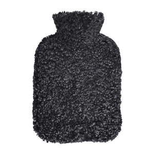 Sheepskin Hot Water Bottle Anthracite