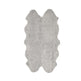 Quadruple Sheepskin Rug | New Zealand | Short Wool Curly Grey