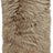 Long-Wool Sheepskin Cushion | 11x22 in Taupe