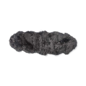 Merino Double Sheepskin | Long Wool | 67x24 in Steel