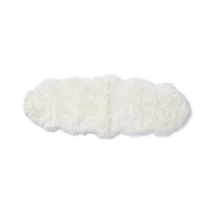 Merino Double Sheepskin | Long Wool | 67x24 in Ivory