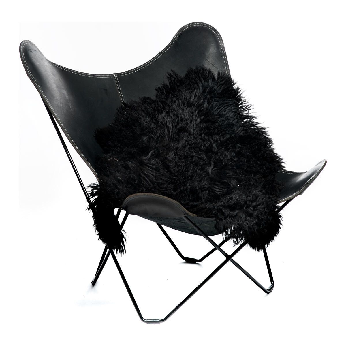 Curly Sheepskin | Austria | Natural Colors | 35 in