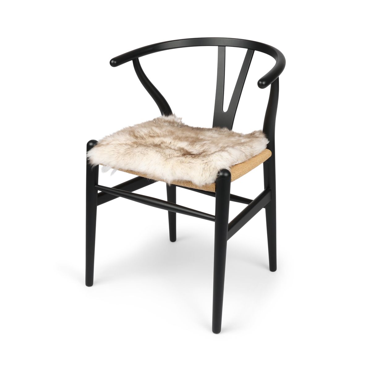 Seat Cover | With Backing | Long Wool | New Zealand Wolf Tip