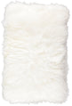 Long-Wool Sheepskin Cushion | 40x60 cm Ivory