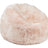 Round Sheepskin Bean Bag | Long Wool | Medium | Large Candy