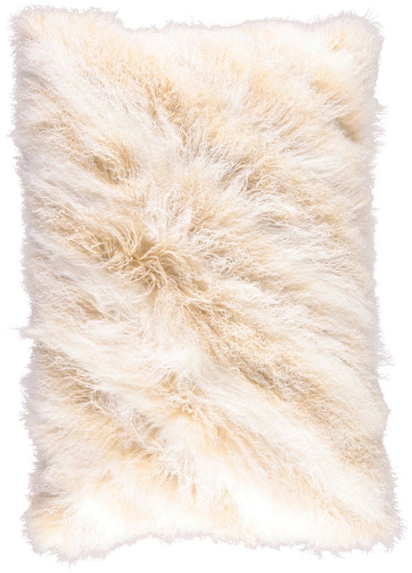 Curly Cushion | 35 in Arctic Sunrise/Ivory