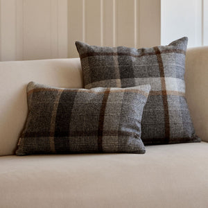 Doublesided Cushion | 13x20 in Cocoa-Dark Brown