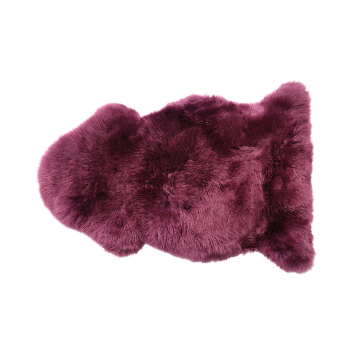 Merino Sheepskin Dyed | New Zealand | approx. 35 in Aubergine