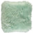 Long-Wool Sheepskin Cushion | 14x14 in Mint
