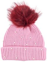 Safina Hat Pink/Strong Red