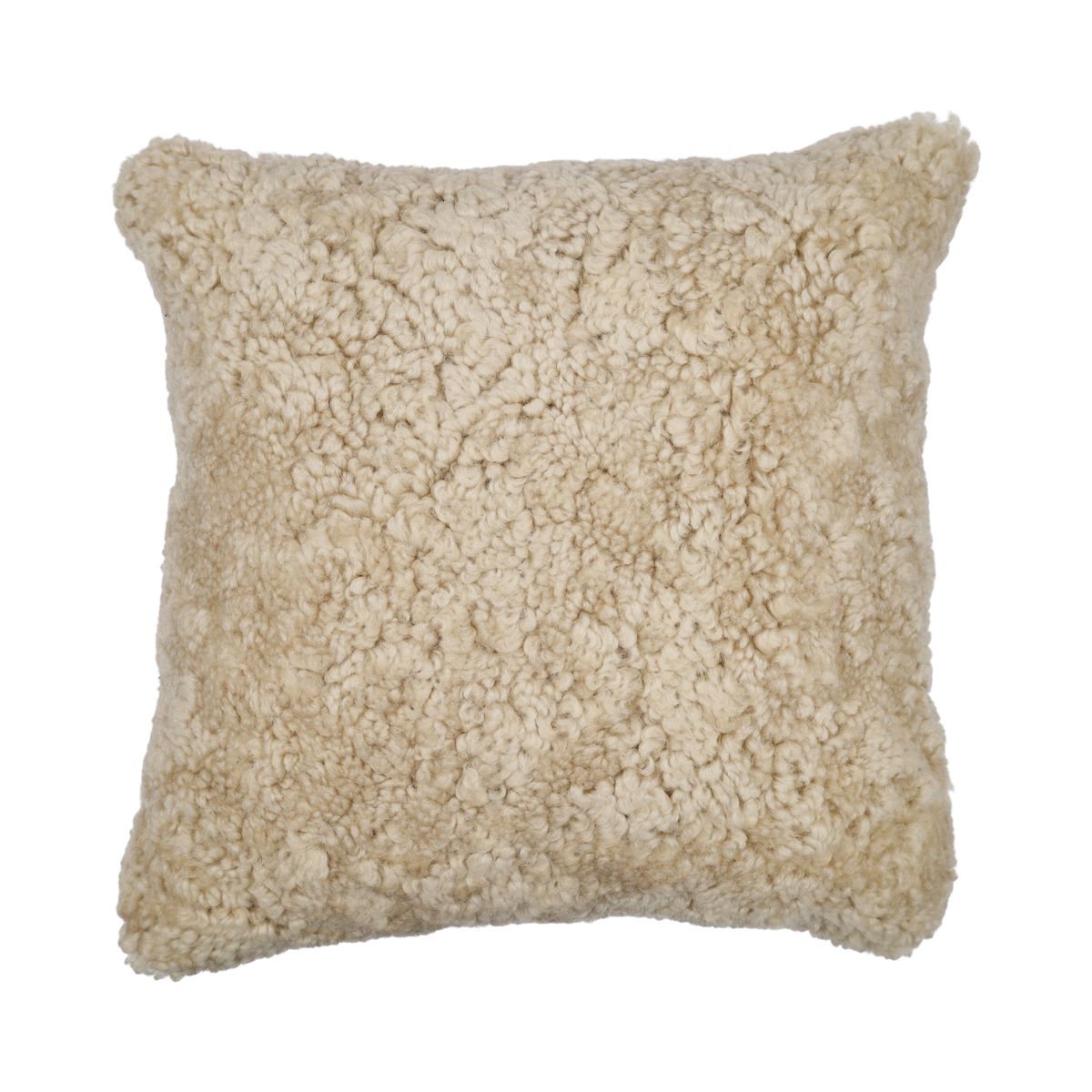 Sheepskin Cushion | Short Wool | New Zealand |  Square Moon Light