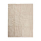 Sample Short Wool Sheepskin Design Rug 32x42 cm Pearl