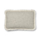 Short-Wool Sheepskin Cushion | SW trim | 13x20 in