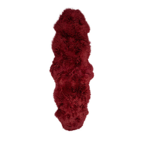 Double Rug | Long Wool | New Zealand Red Apple