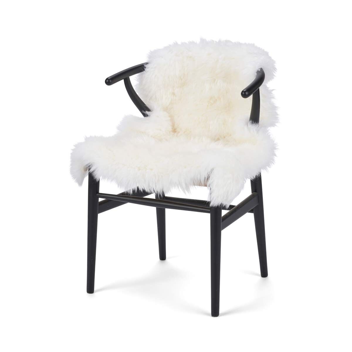 Merino Sheepskin Dyed | New Zealand | approx. 35 in Ivory