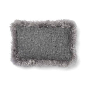 Wool Cushion | LW trim | 20x20 in | 13x20 in