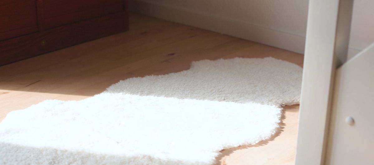  Double Sheepskin Rug | New Zealand | Short Wool curly Taupe