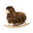 Rocking Sheep | Long Wool | 33x10x24 in | Large Rusty Brown