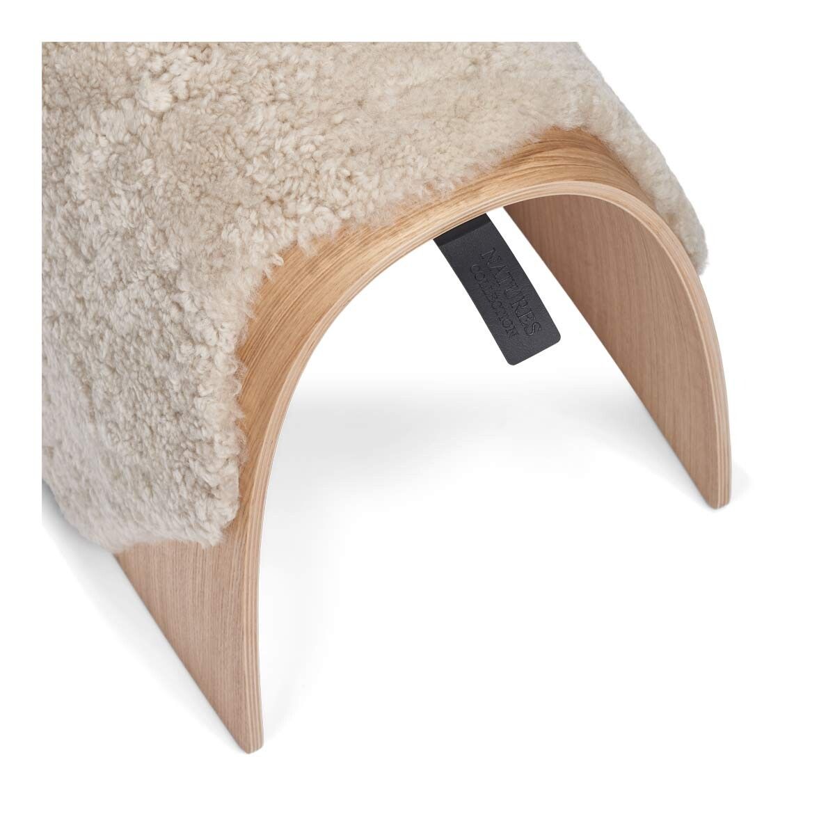 Sheep Stool Cover Pearl