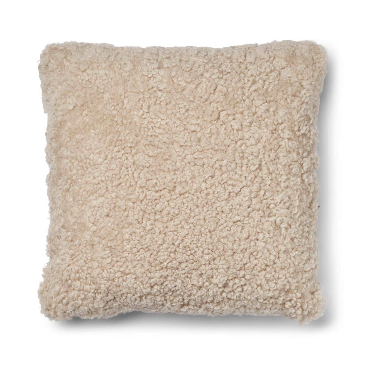 One Side Cushion | SW | 52x52 cm Sand-Beige/Pearl