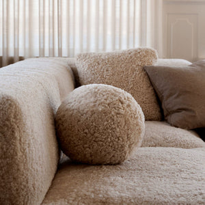 Angelite Cushion | D10 in | D12 | D14 | SW Curly Black