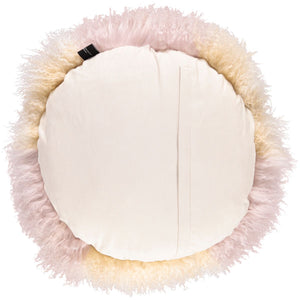 Curly Cake Cushion | D18 in Arctic Sunrise/Dove