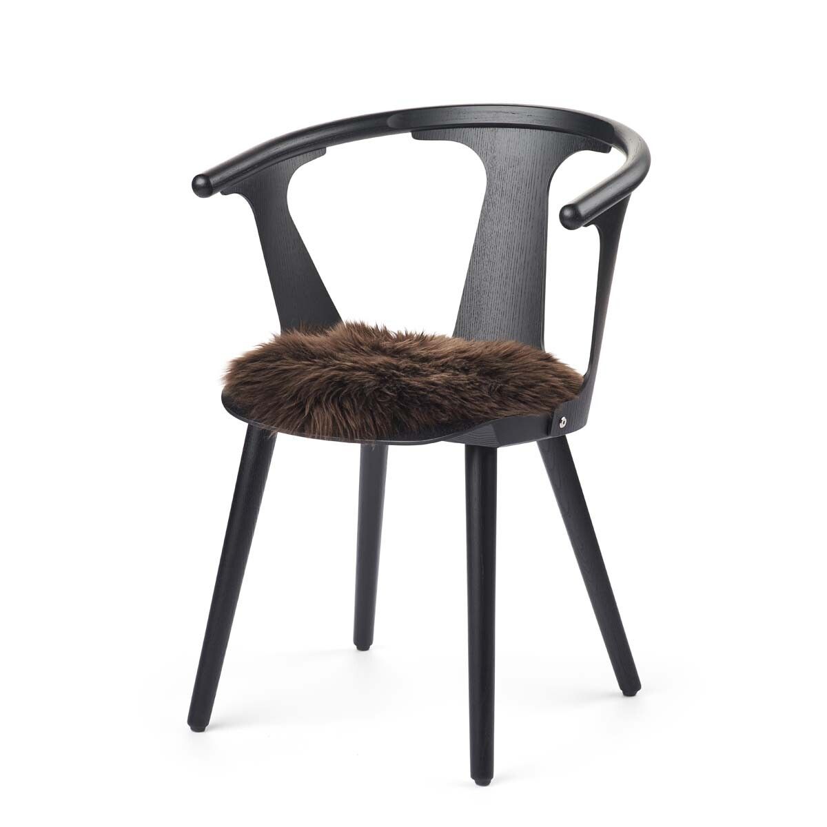 Premium Seat Cover | Long Wool | New Zealand | D13 in Chocolate