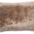 Long-Wool Sheepskin Cushion | Doublesided | New Zealand | 25x50 cm Taupe