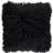 Curly Sheepskin Cushion | Doublesided | 56x56 cm Black