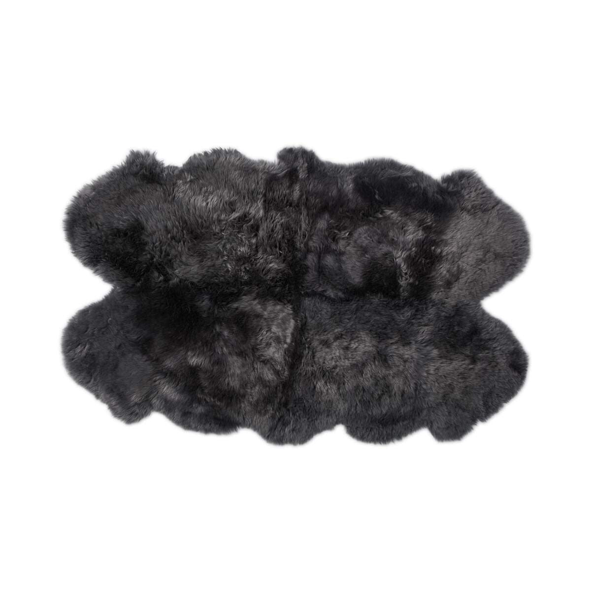 Merino Sheepskin Area Rug | 67x43 in, Long Hair Hide