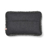 Short-Wool Sheepskin Cushion | SW trim | 34x52 cm Rock/Graphite