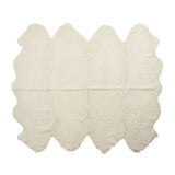 New Zealand Sheepskin | Short Curly Wool | Rug 180x214 cm Ivory