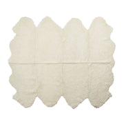 New Zealand Sheepskin | Short Curly Wool | Rug 71x84 in